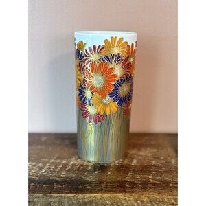 RARE Rosenthal Studio Linie Rosemonde Nairac Gold Marguerites Daises Floral Vase